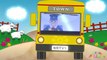 THE WHEELS ON THE BUS | Nursery Rhymes TV. Toddler Kindergarten Preschool Baby Songs.