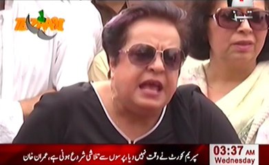 Shireen Mazari Funny Tezabi Totay 2016 on Geo Tez
