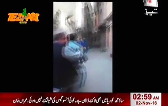 Sheikh Rasheed Escape Tezabi Totay 2016 on Geo Tez
