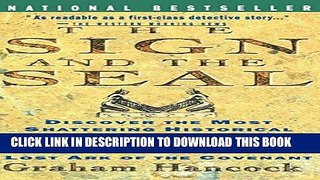 Best Seller Sign and the Seal: The Quest for the Lost Ark of the Covenant Free Read