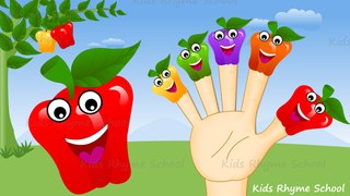 Capsicum Finger Family Nursery Rhyme   Daddy Finger Nursery Rhyme