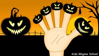 Scary Pumpkin Finger Family   Halloween Finger Family