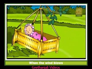 Rock A Bye Baby On The Tree Top - NURSERY RHYMES - Baby Songs