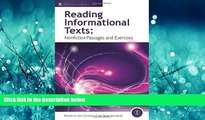 eBook Here Reading Informational Texts, Book I: Nonfiction Passages and Exercises Based on the