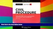 Must Have  Casenote Legal Briefs: Civil Procedure, Keyed to Friedenthal, Miller, Sexton, and