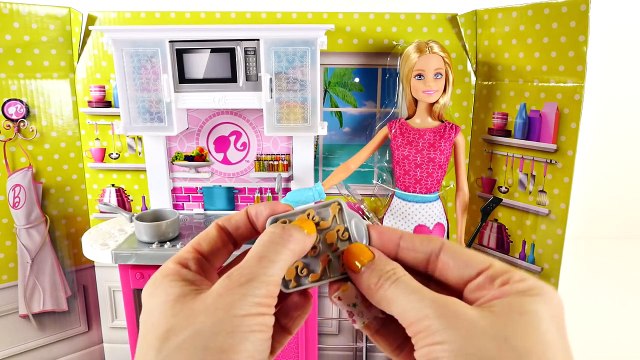 barbie play doh cooking