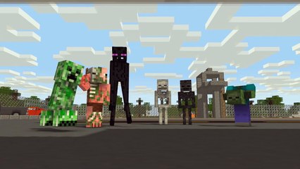 Monster School- Driving Lesson ! - Minecraft Animation