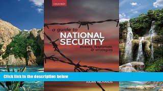 Books to Read  A Guide to National Security: Threats, Responses and Strategies  Best Seller Books