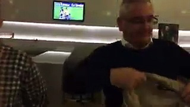 Ntvspor ekibi Şampiyonlar Ligi seramonisini taklit ederse