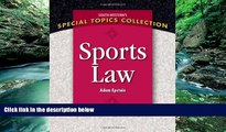 Books to Read  Sports Law (South-Western s Special Topics Collection)  Best Seller Books Most Wanted