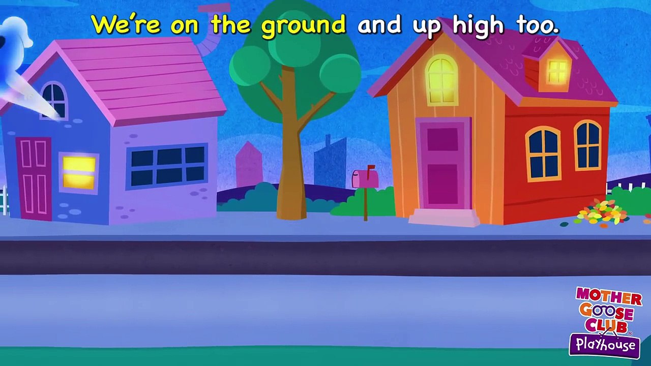 Ghost Family and More Halloween Rhymes | Nursery Rhymes from Mother Goose Club!