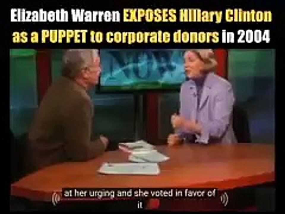 #hillary Watch Elizabeth Warren describe