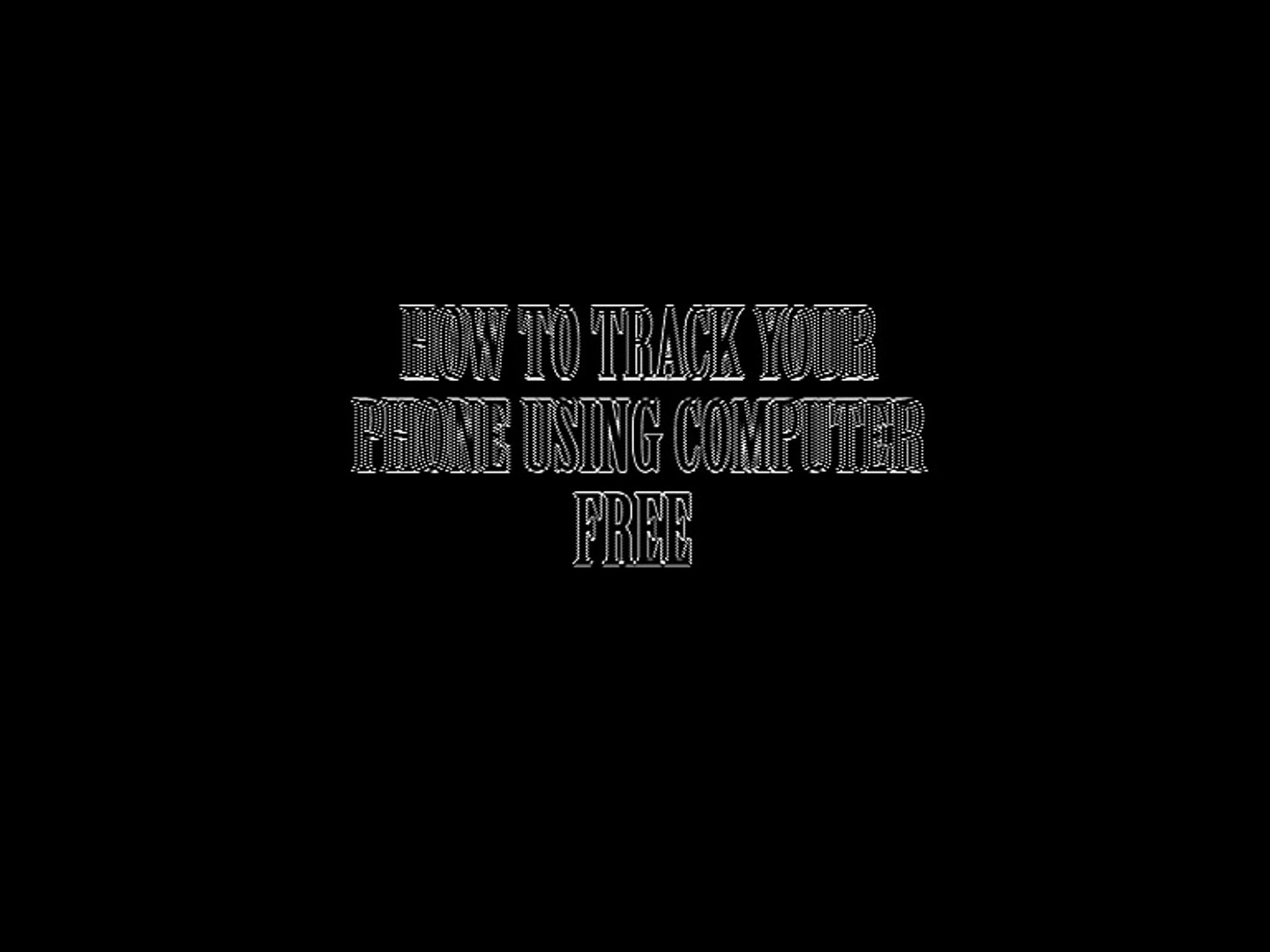 ⁣how to track your phone using computer free