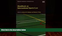 Big Deals  Handbook on International Sports Law (Research Handbooks in International Law series)