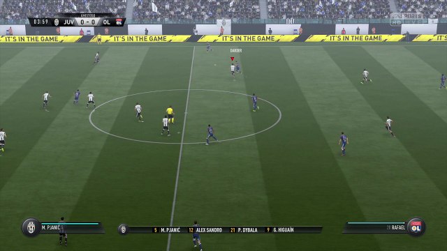 Juventus vs Olympique Lyon Fifa 17 Champions League Gameplay HD Full Match Partido completo