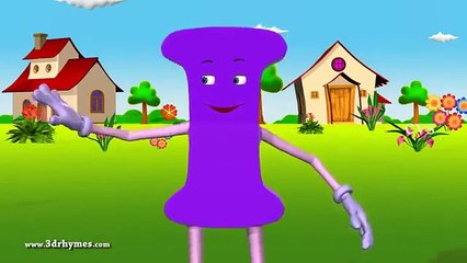 Learn English Alphabet Letter I Song 3D Animation Preschool rhymes for children