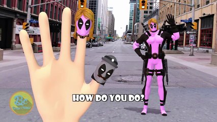 Deadpool 3D Finger Family | Nursery Rhymes | 3D Animation In HD From Binggo Channel