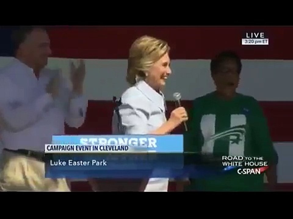 Cut Off As #Hillary Has One Of The Worst Coughing Fits Ever