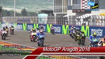 Motogp Aragon 2016 Aksi Bengis Jorge Lorenzo Vs Marquez Valentino Rossi Kualifikasi Full Unreal Race