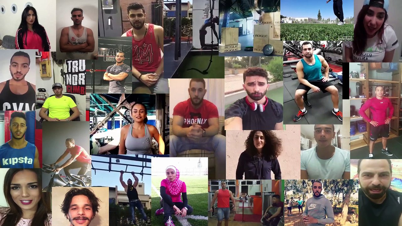 المشاركون فى برنامج ninja warrior من شباب الوطن العربى
