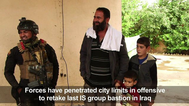 Iraqi elite forces liberate village on Mosul outskirts