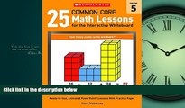 Fresh eBook 25 Common Core Math Lessons for the Interactive Whiteboard: Grade 5: Ready-to-Use,