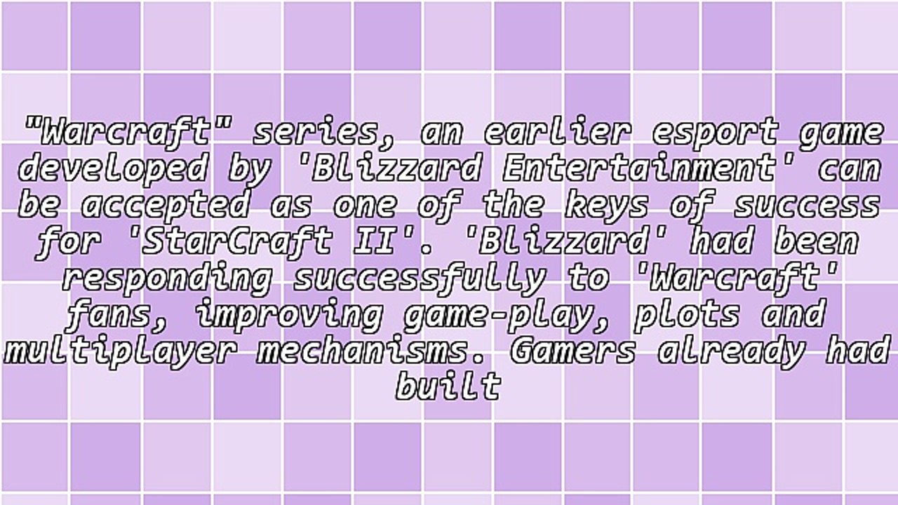 StarCraft II: Current Favorite of E-Sports Athletes