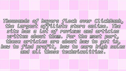 Finding The Perfect Product At ClickBank