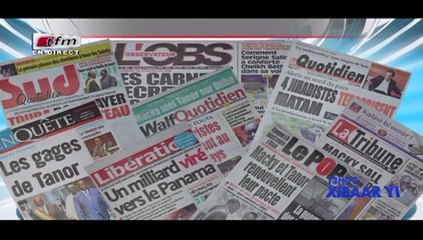 REPLAY - Revue de presse du 02 Novembre 2016 - BARTHELEMY NGOM
