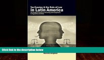 Big Deals  Tax Evasion and the Rule of Law in Latin America: The Political Culture of Cheating and