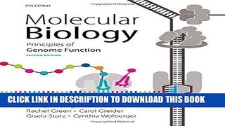 [PDF] Molecular Biology: Principles of Genome Function Popular Collection