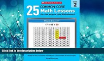 Fresh eBook 25 Common Core Math Lessons for the Interactive Whiteboard: Grade 2: Ready-to-Use,