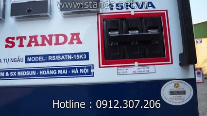 BIẾN ÁP STANDA 15KVA TỰ NGẪU GIÁ TỐT NHẤT, CHẠY ÊM ĐỦ CÔNG SUẤT
