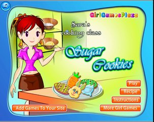 cooking game video-Saras Cooking Class Easter Sugar Cookies