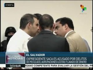 Acusan a Saca por peculado, agrupación ilícita y lavado de dinero