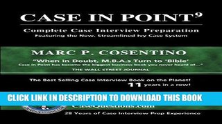 [Ebook] Case in Point 9: Complete Case Interview Preparation Download online