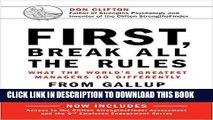 [Ebook] First, Break All The Rules: What the World s Greatest Managers Do Differently Download