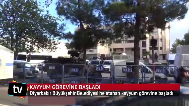 Diyarbakır Büyükşehir Belediyesi'ne atanan kayyum görevine başladı