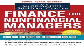 [Ebook] The McGraw-Hill 36-Hour Course: Finance for Non-Financial Managers 3/E (McGraw-Hill