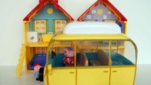 Familia Peppa Pig em Portugues no Churrasco de Carro Novo!!! [Parte 1] Disneytoptoys