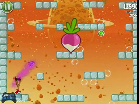 Angry Birds Space - All Eggsteroids Locations and Secret Levels 3 Star Walkthrough - WikiGameGuides