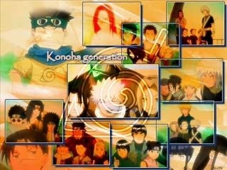 Les Hokages de Konoha