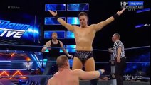 John Cena and Dean Ambrose vs AJ Styles The miz WWE SmackDown Live 13 september 2016 (Full Match)