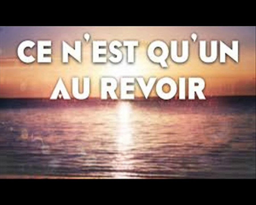 Chanson CHANT DES ADIEUX