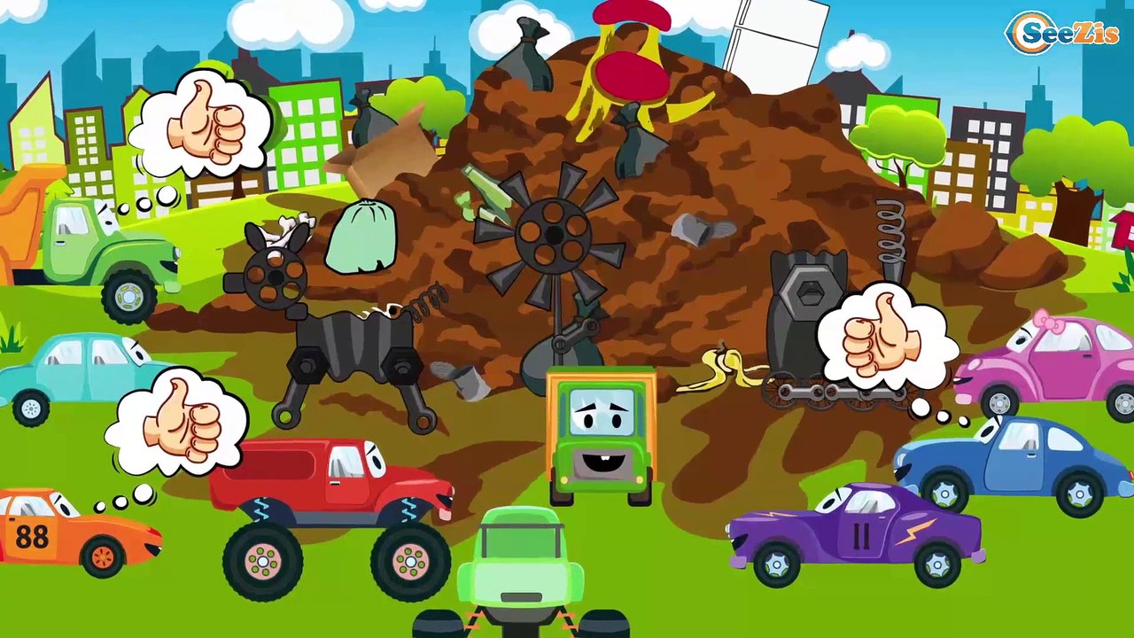 Tracteur pour bébés | Dessin animé français pour petits | Jeu d'assemblage | Vidéo éducative