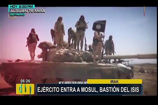 Irak: ejército entra a Mosul, bastión del ISIS