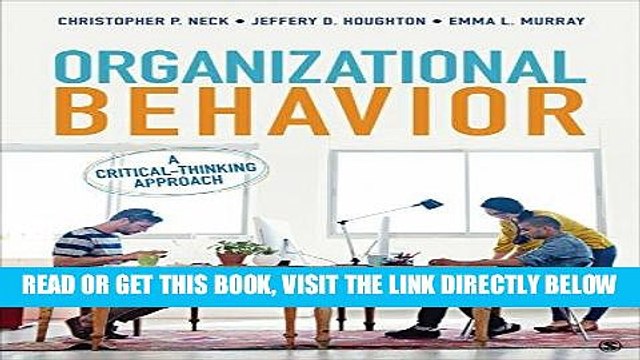 [BOOK] PDF Organizational Behavior: A Critical-Thinking Approach New BEST SELLER