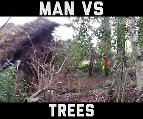 Man vs trees | Best fails