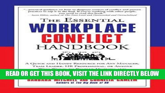 [BOOK] PDF The Essential Workplace Conflict Handbook: A Quick and Handy Resource for Any Manager,