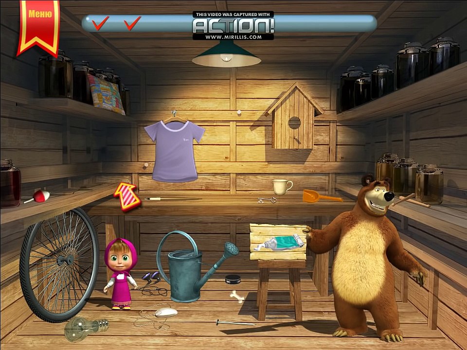 Masha And The Bear Game - Find Objects From The Picture – Best Masha Games For Kids
